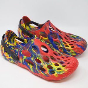 Merrell Hydro Moc sandals size 14 rainbow multicolor slip ons